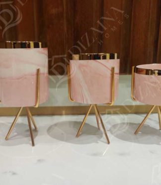 Madison Gold Planters – Set of 3