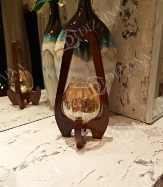 Wooden Candle Holders - Large