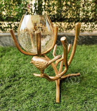 Bird Candle Holders - One Glass
