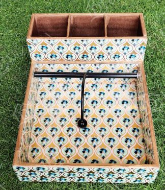Regal Cutlery & Tissue Holder