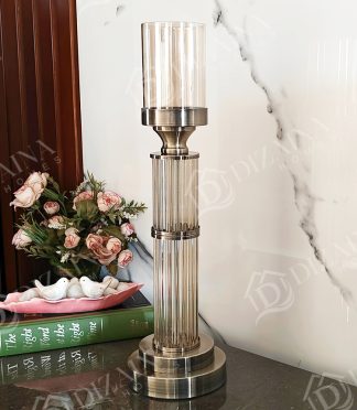 Aurora Fluted Candles Holders - Large