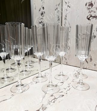 Veritas Wine & Champagne  Flutes Glasses -190 ML