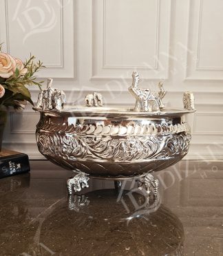 Silver Elephant Urli